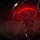 The Omega space station sits amid an asteroid field.